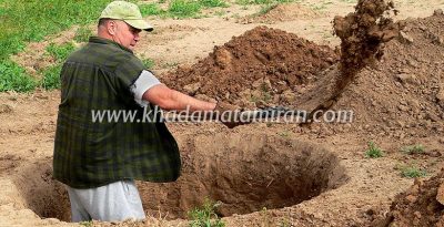 حفر چاه آب و فاضلاب دستی و با دستگاه | خدمات فنی امیران 09125411770 حفر چاه